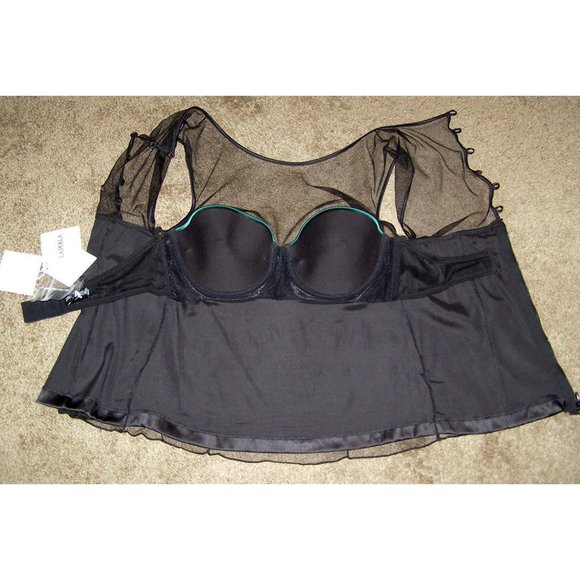 NWT w/Defect $700 LA Perla Smoking Collection Bustier/Corset top size 36… - Picture 12 of 14